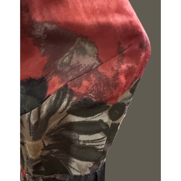 Banana Republic Dress Mad Men Joan‎ Floral cap sleeve Sheath A Line Retroglam - Picture 8 of 16